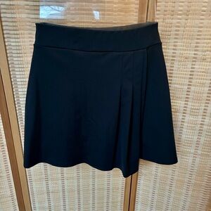 Black athletic skort